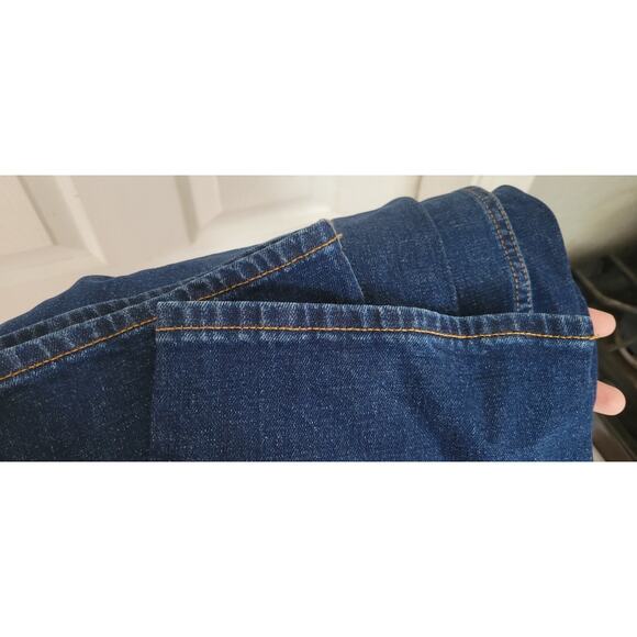 Abercrombie & Fitch The Ankle Straight Ultra High Rise Jeans Size 33 16L LONG - Picture 4 of 4
